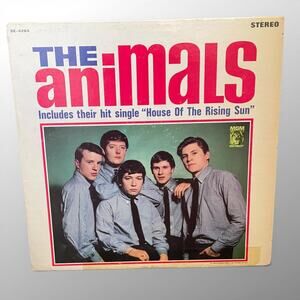 The Animals Self Titled LP MGM SE 4264 Stereo House of the Rising Sun Vinyl